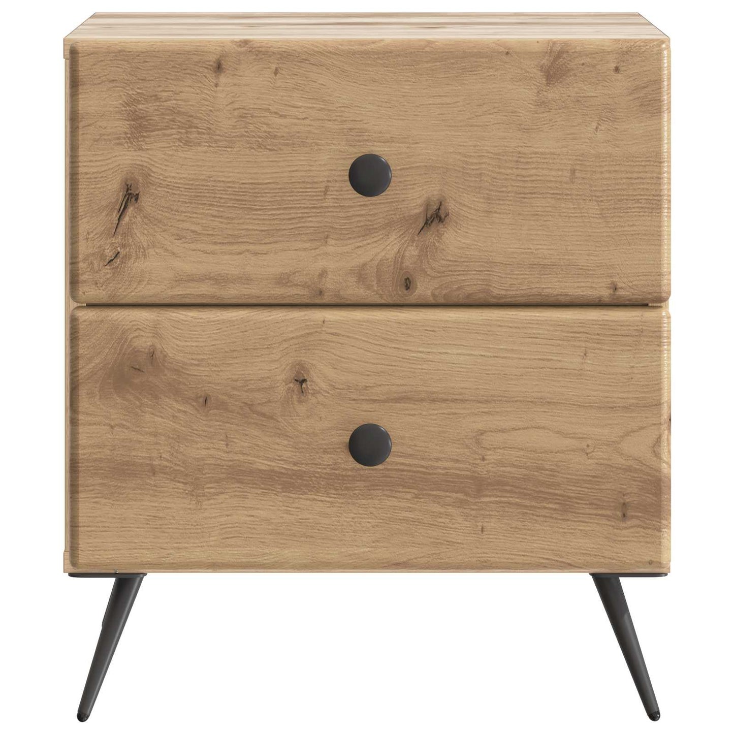 Nattduksbord med låda 2 pcs Artisan-ek 43 x 34,5 x 47,5 cm