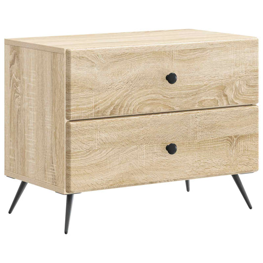 Nattduksbord Sonoma-ek 62 x 34,5 x 47,5 cm Konstruerat trä