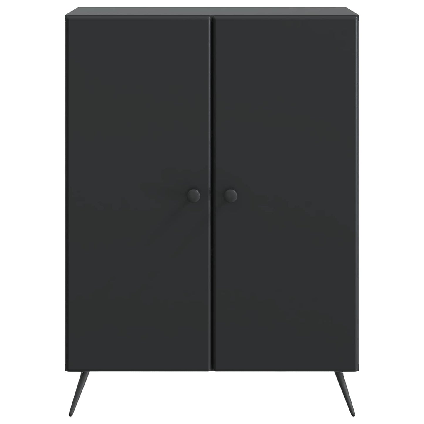 Sideboard Svart 66 x 34,5 x 90 cm Konstruerat trä