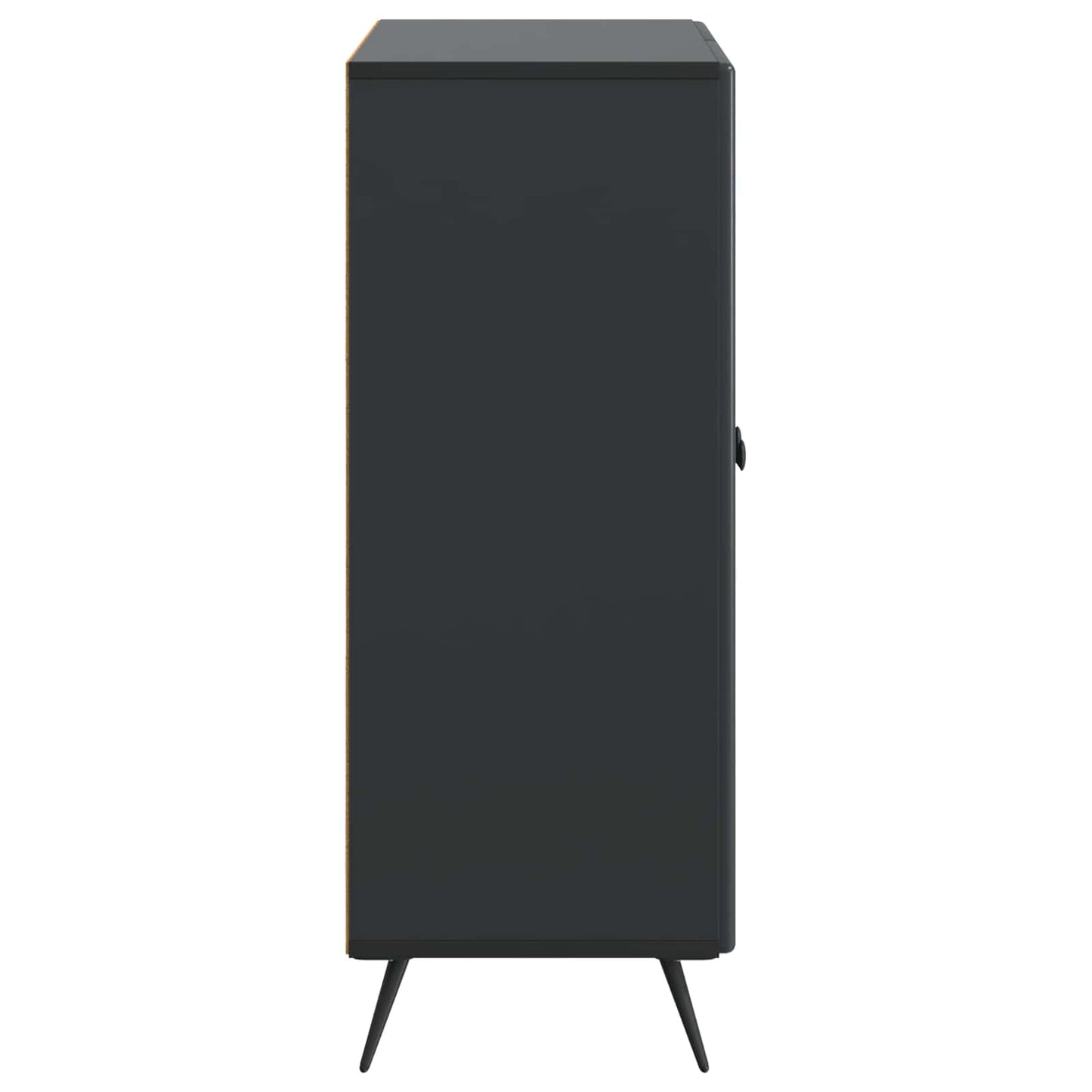 Sideboard Svart 66 x 34,5 x 90 cm Konstruerat trä