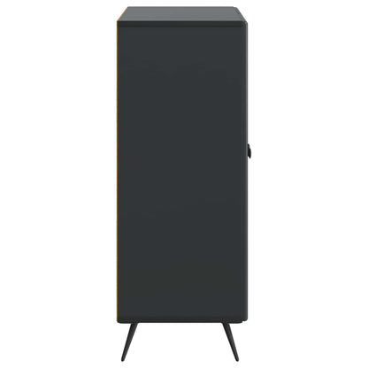 Sideboard Svart 66 x 34,5 x 90 cm Konstruerat trä