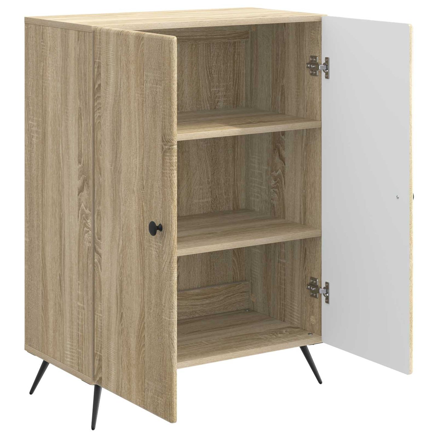 Sideboard Sonoma-ek 66 x 34,5 x 90 cm Konstruerat trä