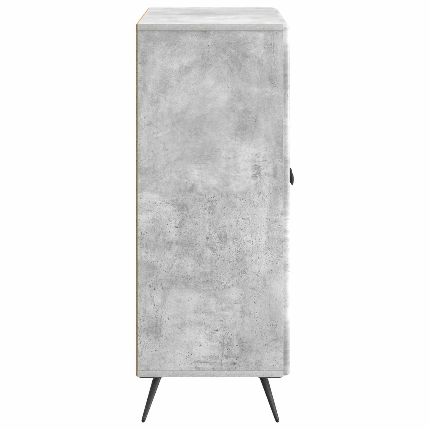 Sideboard Betonggrå 66 x 34,5 x 90 cm Konstruerat trä