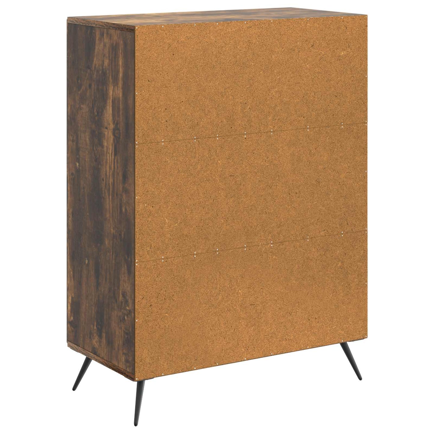 Sideboard Rökt ek 66 x 34,5 x 90 cm Konstruerat trä