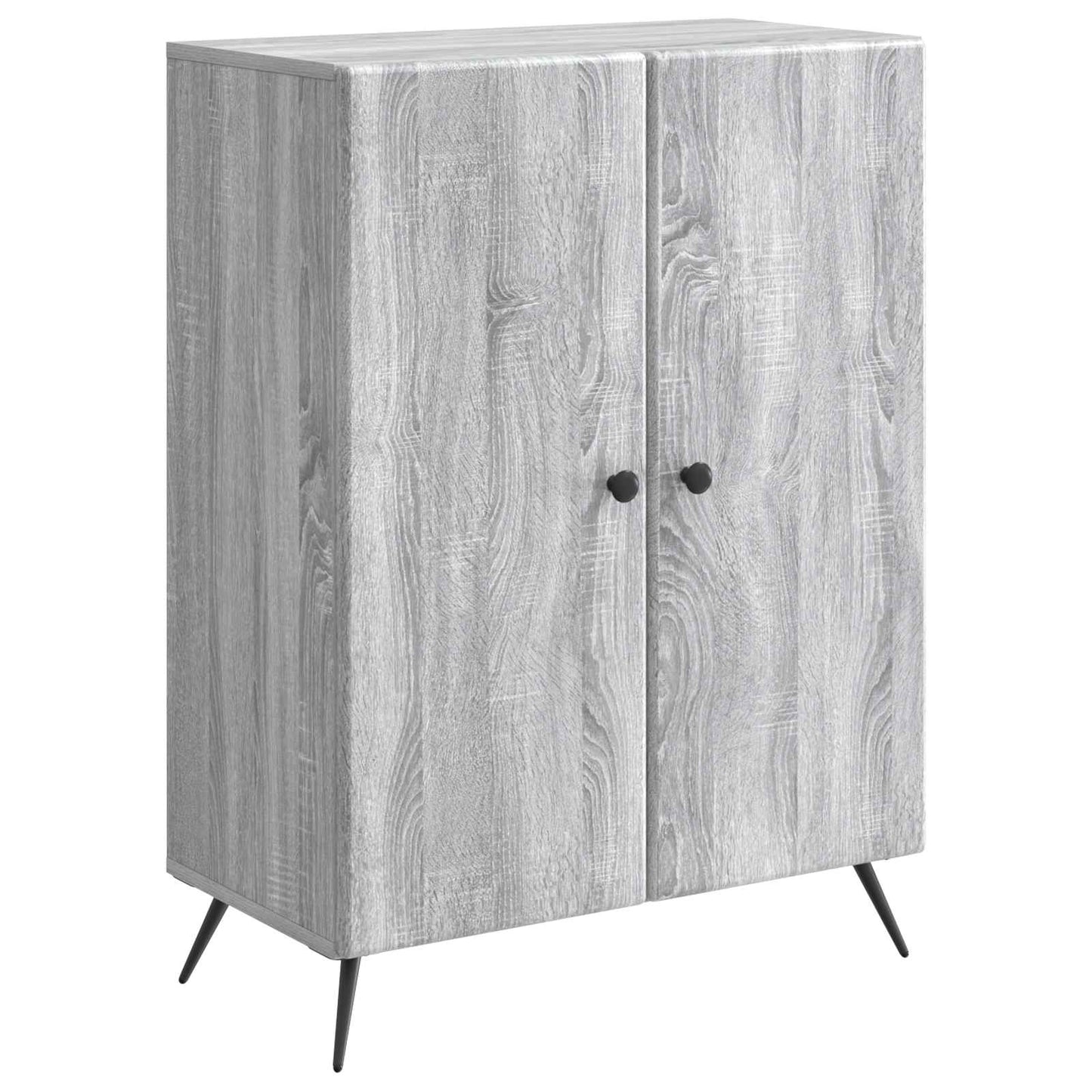 Sideboard Grå sonoma-ek 66 x 34,5 x 90 cm Konstruerat trä