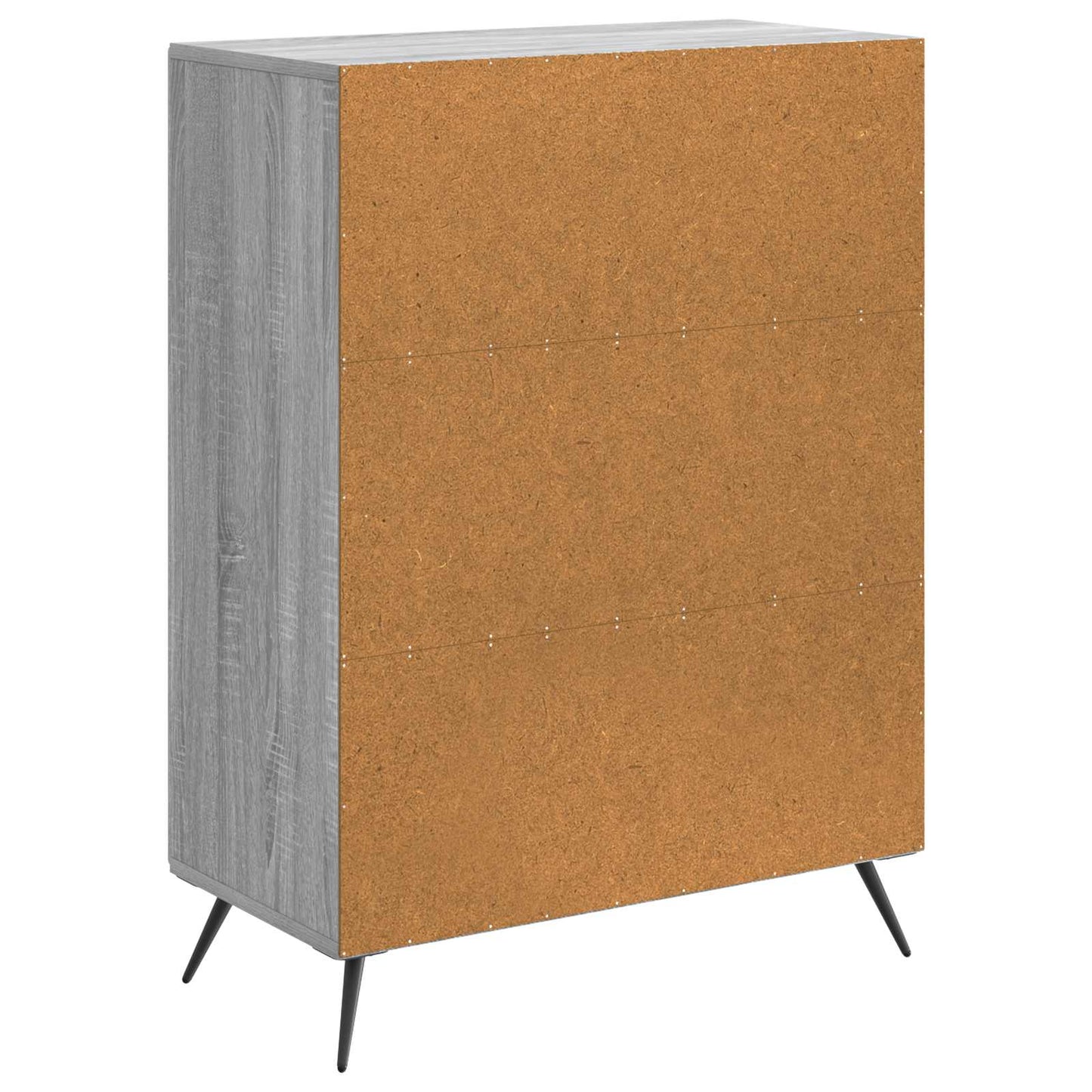 Sideboard Grå sonoma-ek 66 x 34,5 x 90 cm Konstruerat trä