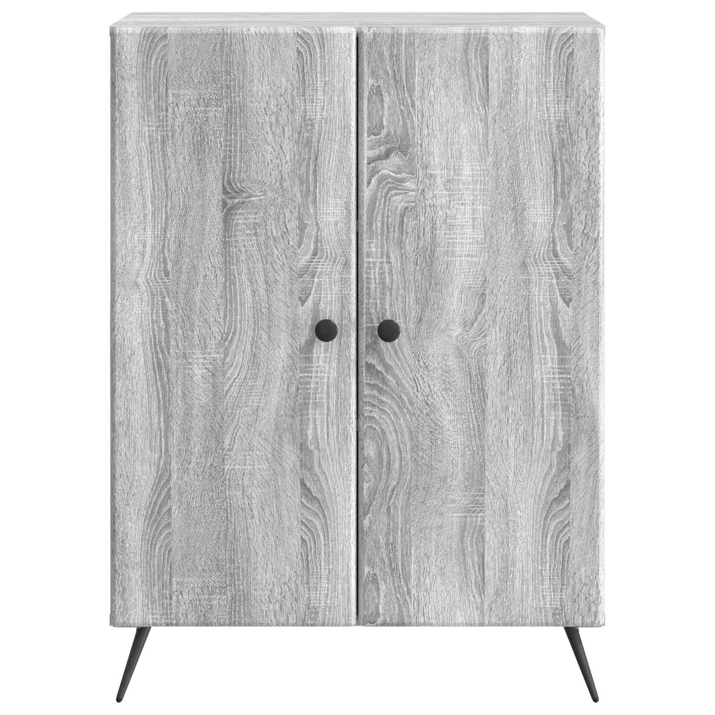 Sideboard Grå sonoma-ek 66 x 34,5 x 90 cm Konstruerat trä