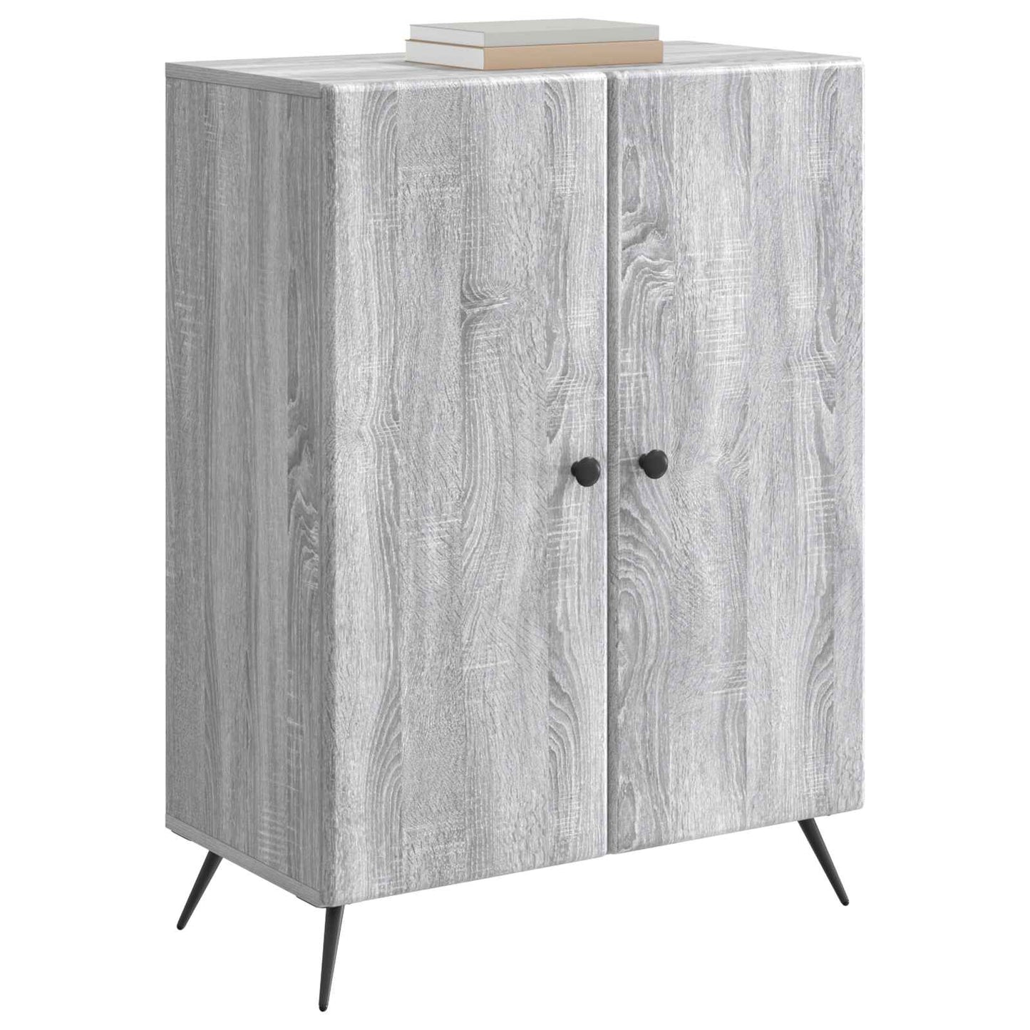 Sideboard Grå sonoma-ek 66 x 34,5 x 90 cm Konstruerat trä
