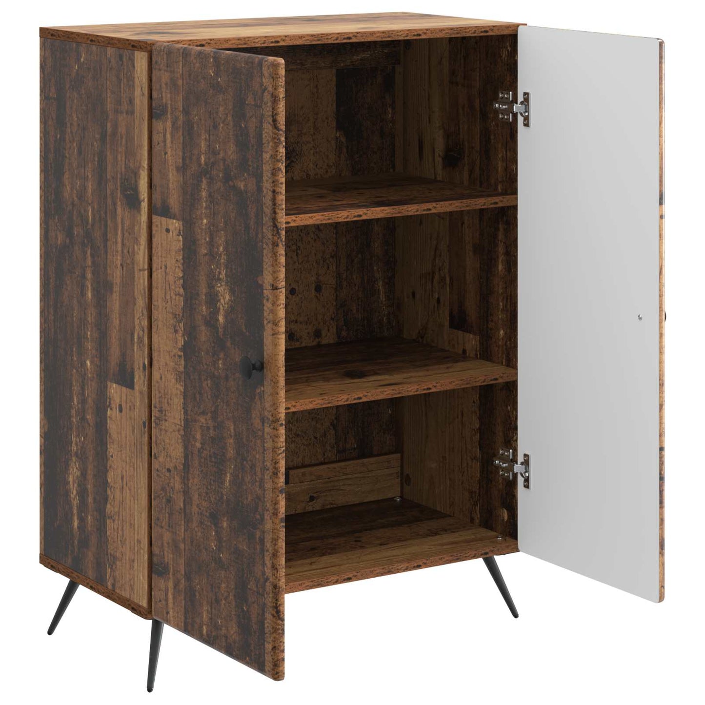 Sideboard Gammalt trä 66 x 34,5 x 90 cm Konstruerat trä