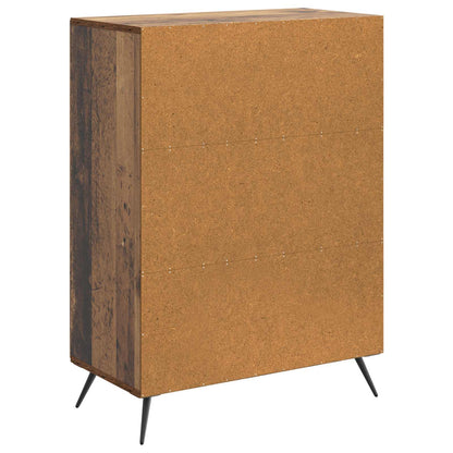Sideboard Gammalt trä 66 x 34,5 x 90 cm Konstruerat trä