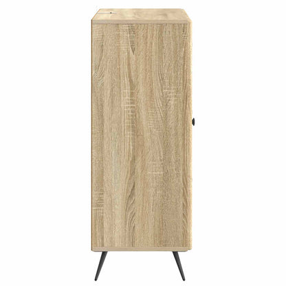 Sideboard med låda Sonoma-ek 66 x 34,5 x 90 cm Konstruerat trä