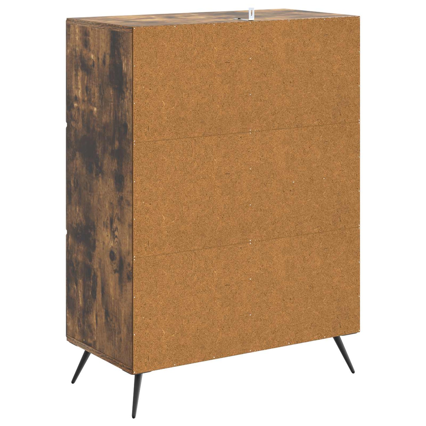 Sideboard med låda Rökt ek 66 x 34,5 x 90 cm Konstruerat trä