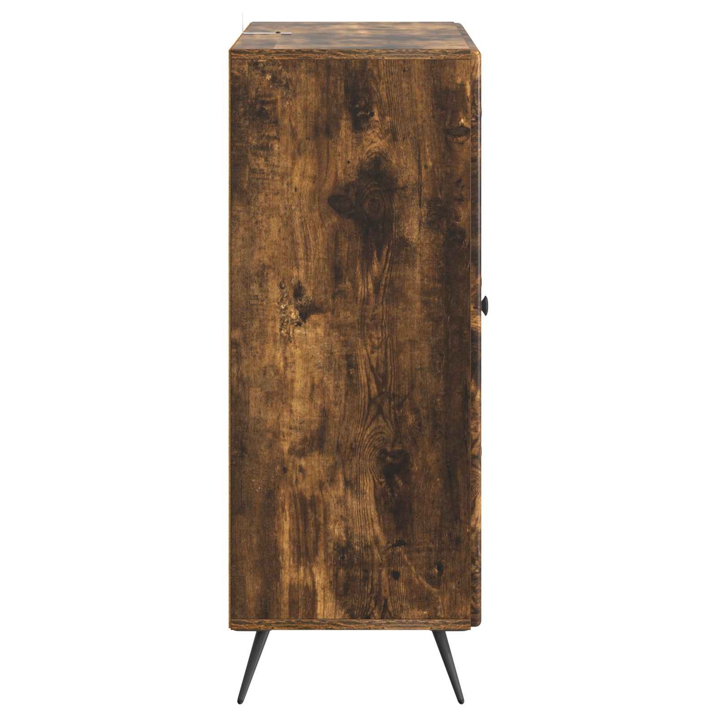 Sideboard med låda Rökt ek 66 x 34,5 x 90 cm Konstruerat trä