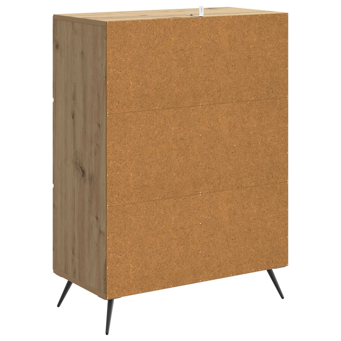 Sideboard med låda Artisan-ek 66 x 34,5 x 90 cm Konstruerat trä