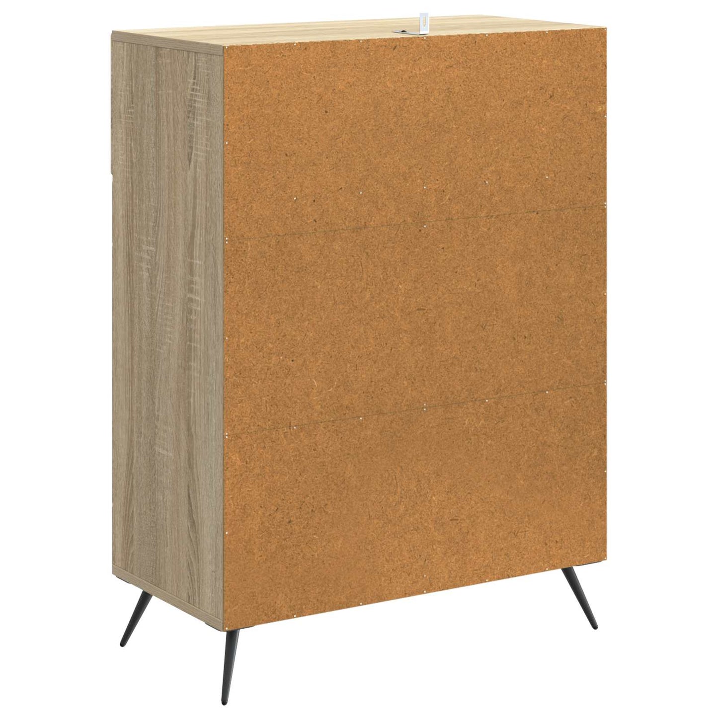 Sideboard med låda Sonoma-ek 66 x 34,5 x 90 cm Konstruerat trä