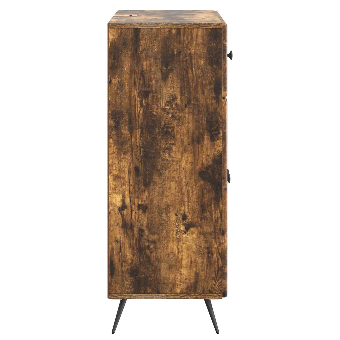 Sideboard med låda Rökt ek 66 x 34,5 x 90 cm Konstruerat trä