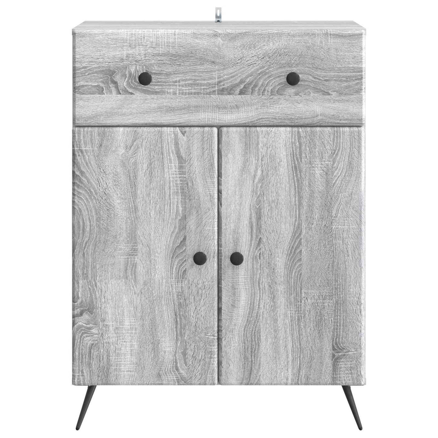 Sideboard Grå sonoma-ek 66 x 34,5 x 90 cm Konstruerat trä