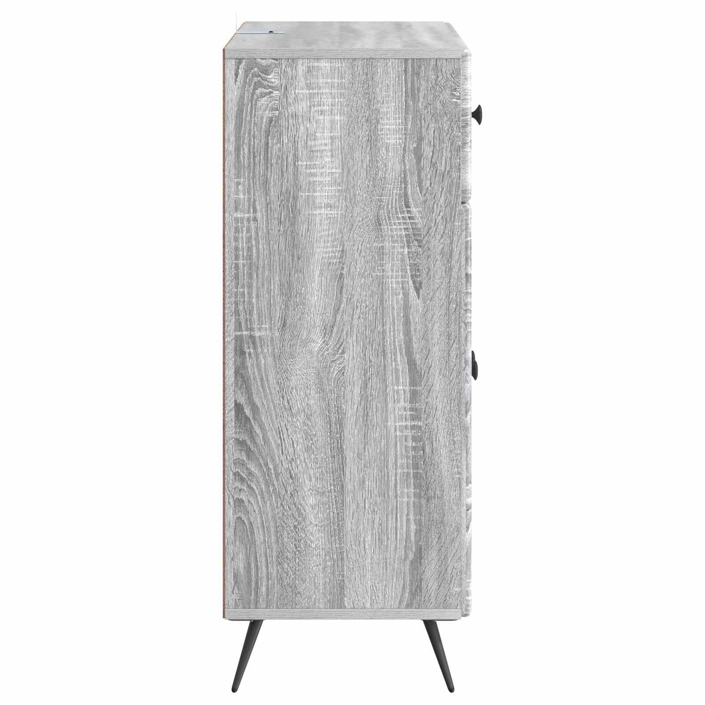 Sideboard Grå sonoma-ek 66 x 34,5 x 90 cm Konstruerat trä