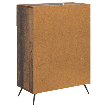 Sideboard Gammalt trä 66 x 34,5 x 90 cm Konstruerat trä