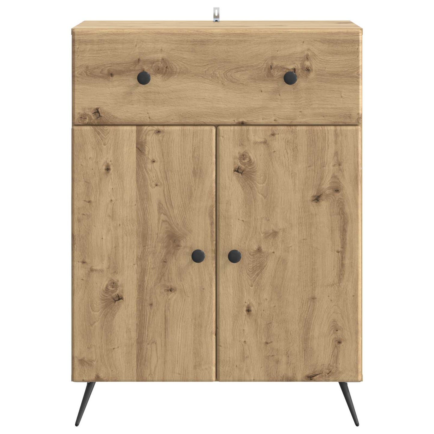 Sideboard med låda Artisan-ek 66 x 34,5 x 90 cm Konstruerat trä