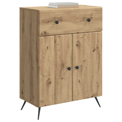 Sideboard med låda Artisan-ek 66 x 34,5 x 90 cm Konstruerat trä