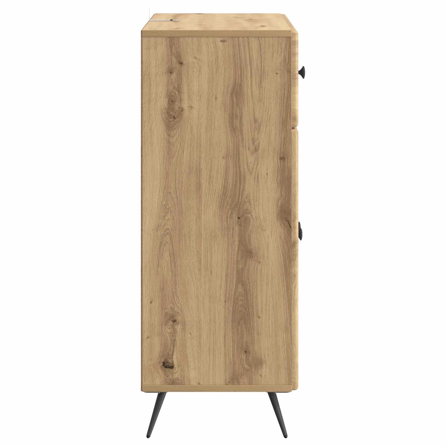Sideboard med låda Artisan-ek 66 x 34,5 x 90 cm Konstruerat trä