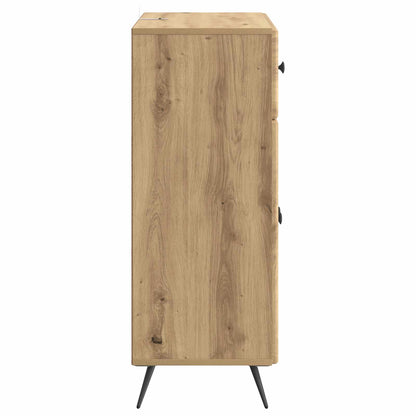 Sideboard med låda Artisan-ek 66 x 34,5 x 90 cm Konstruerat trä