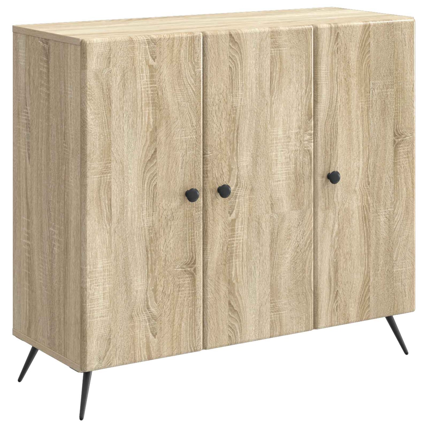 Sideboard Sonoma-ek 89 x 34,5 x 80 cm Konstruerat trä