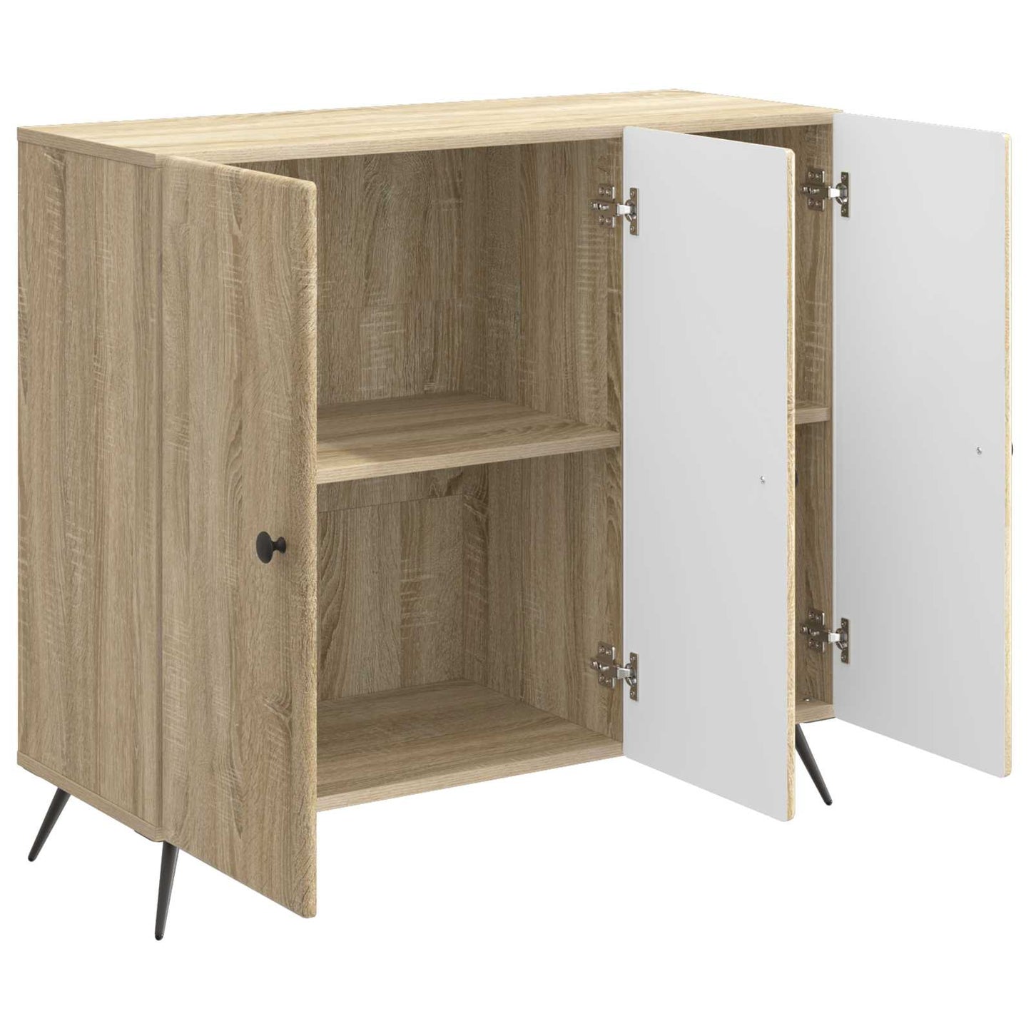 Sideboard Sonoma-ek 89 x 34,5 x 80 cm Konstruerat trä