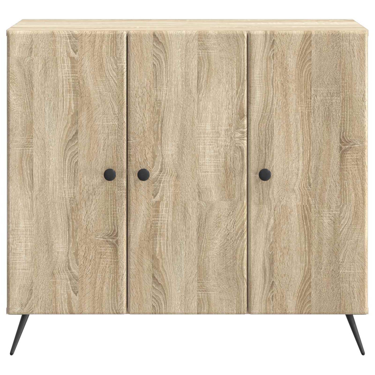 Sideboard Sonoma-ek 89 x 34,5 x 80 cm Konstruerat trä