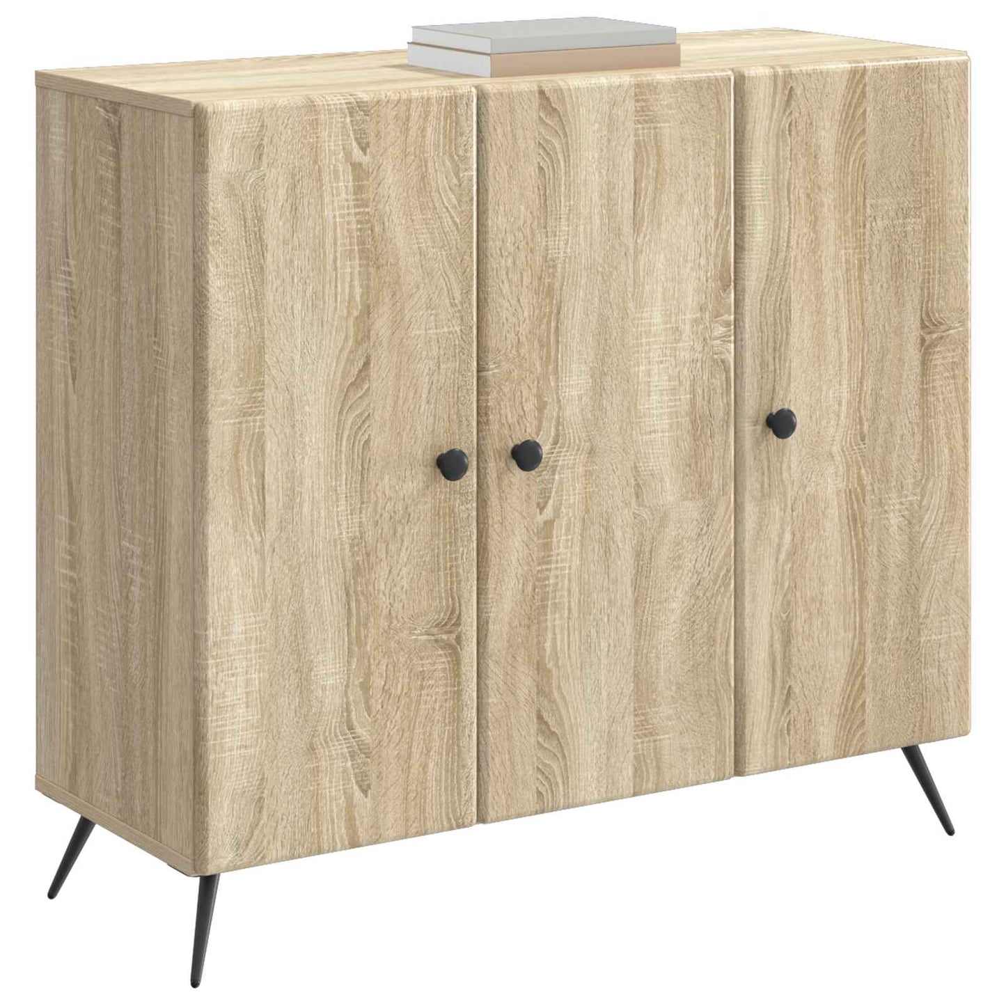Sideboard Sonoma-ek 89 x 34,5 x 80 cm Konstruerat trä