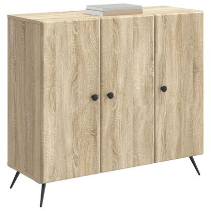 Sideboard Sonoma-ek 89 x 34,5 x 80 cm Konstruerat trä