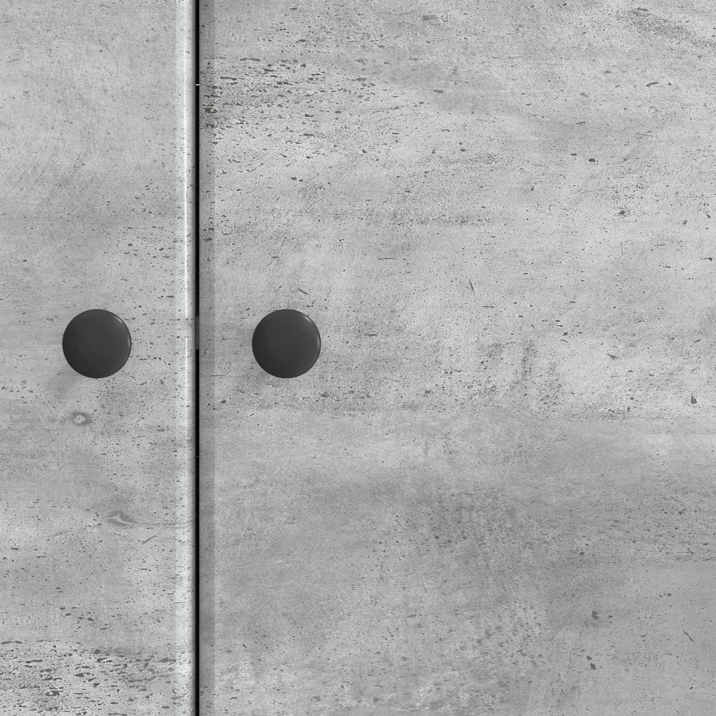 Sideboard Betonggrå 89 x 34,5 x 80 cm Konstruerat trä