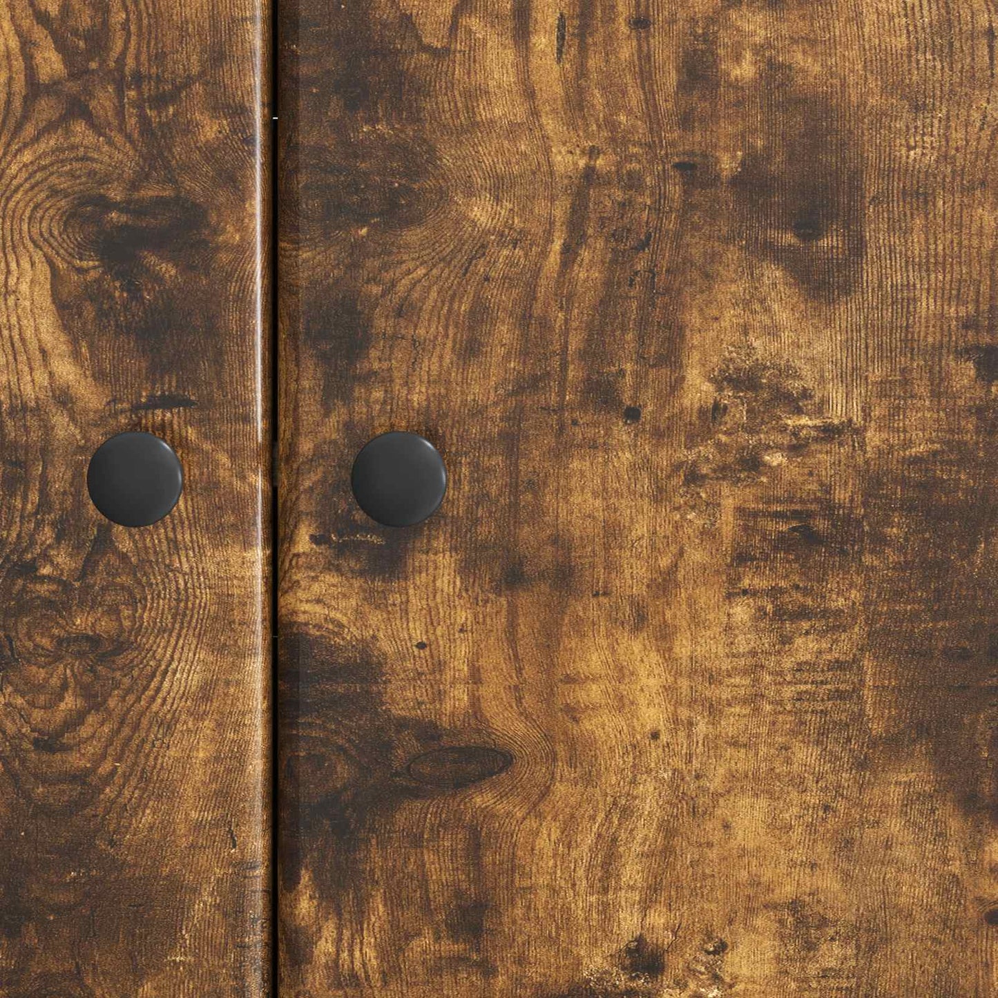 Sideboard Rökt ek 89 x 34,5 x 80 cm Konstruerat trä