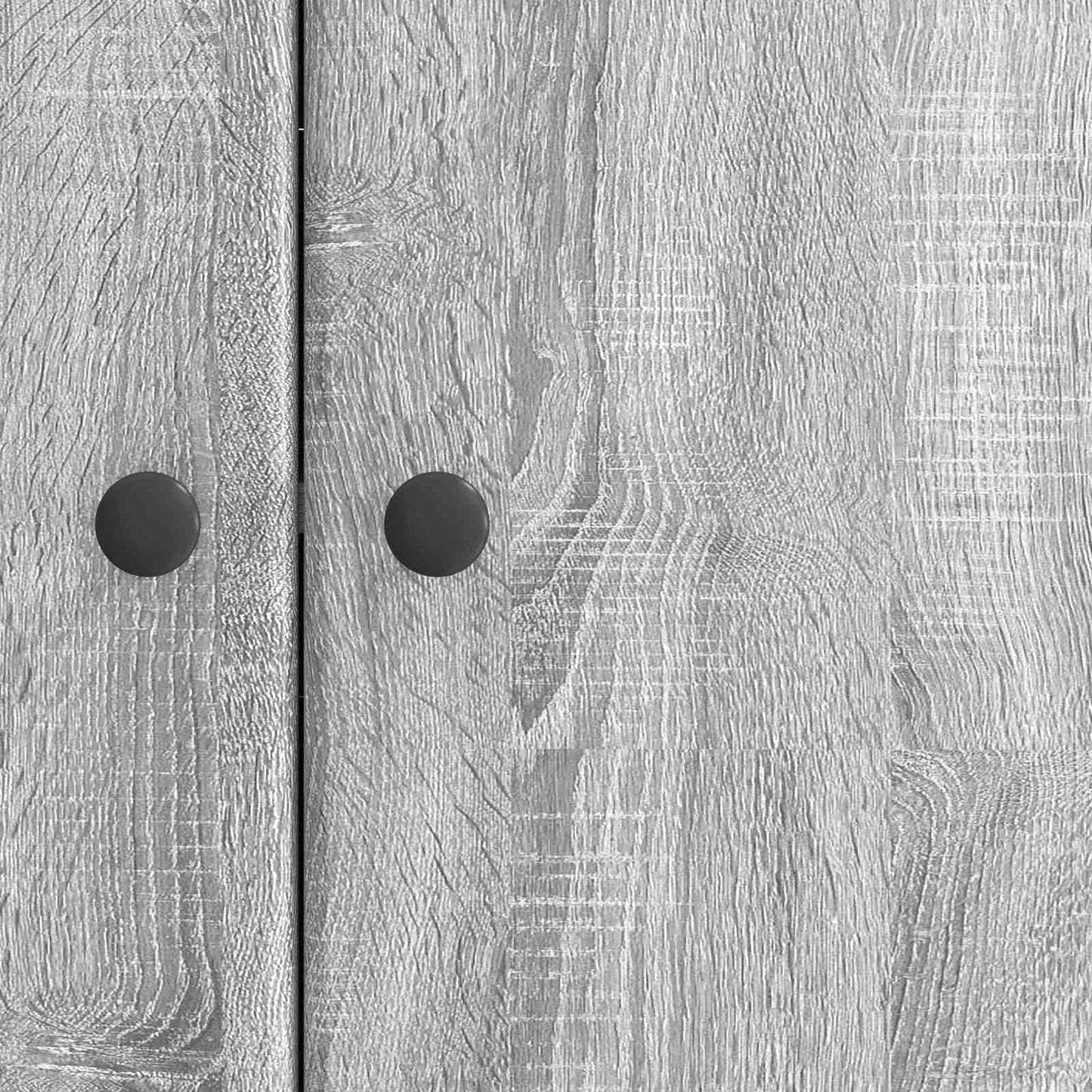 Sideboard Grå sonoma-ek 89 x 34,5 x 80 cm Konstruerat trä
