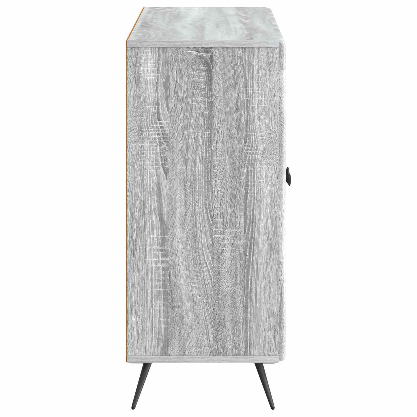 Sideboard Grå sonoma-ek 89 x 34,5 x 80 cm Konstruerat trä