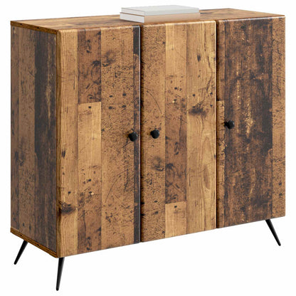Sideboard Gammalt trä 89 x 34,5 x 80 cm Konstruerat trä