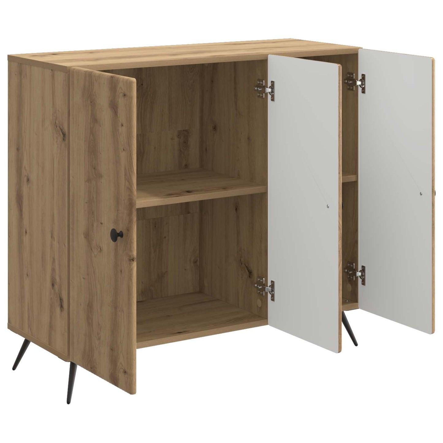 Sideboard Artisan-ek 89 x 34,5 x 80 cm Konstruerat trä
