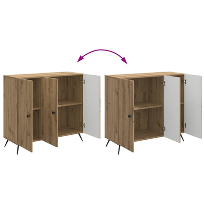 Sideboard Artisan-ek 89 x 34,5 x 80 cm Konstruerat trä