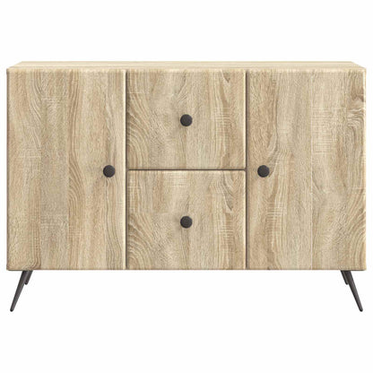 Sideboard med låda Sonoma-ek 89 x 34,5 x 60 cm Konstruerat trä