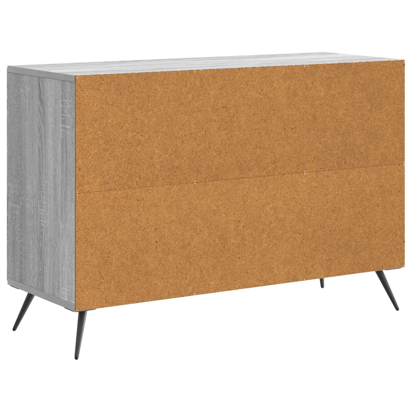 Sideboard Grå sonoma-ek 89 x 34,5 x 60 cm Konstruerat trä