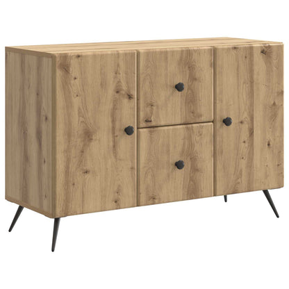 Sideboard med låda Artisan-ek 89 x 34,5 x 60 cm Konstruerat trä