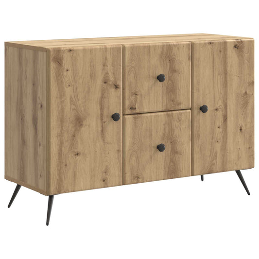 Sideboard med låda Artisan-ek 89 x 34,5 x 60 cm Konstruerat trä