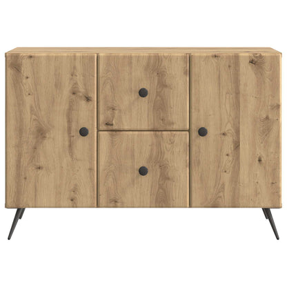 Sideboard med låda Artisan-ek 89 x 34,5 x 60 cm Konstruerat trä