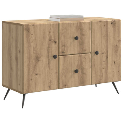 Sideboard med låda Artisan-ek 89 x 34,5 x 60 cm Konstruerat trä
