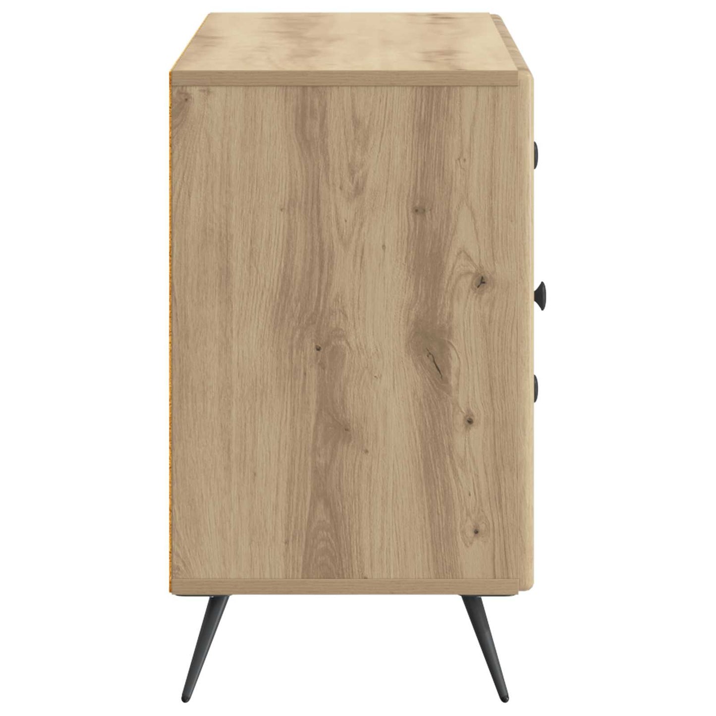 Sideboard med låda Artisan-ek 89 x 34,5 x 60 cm Konstruerat trä