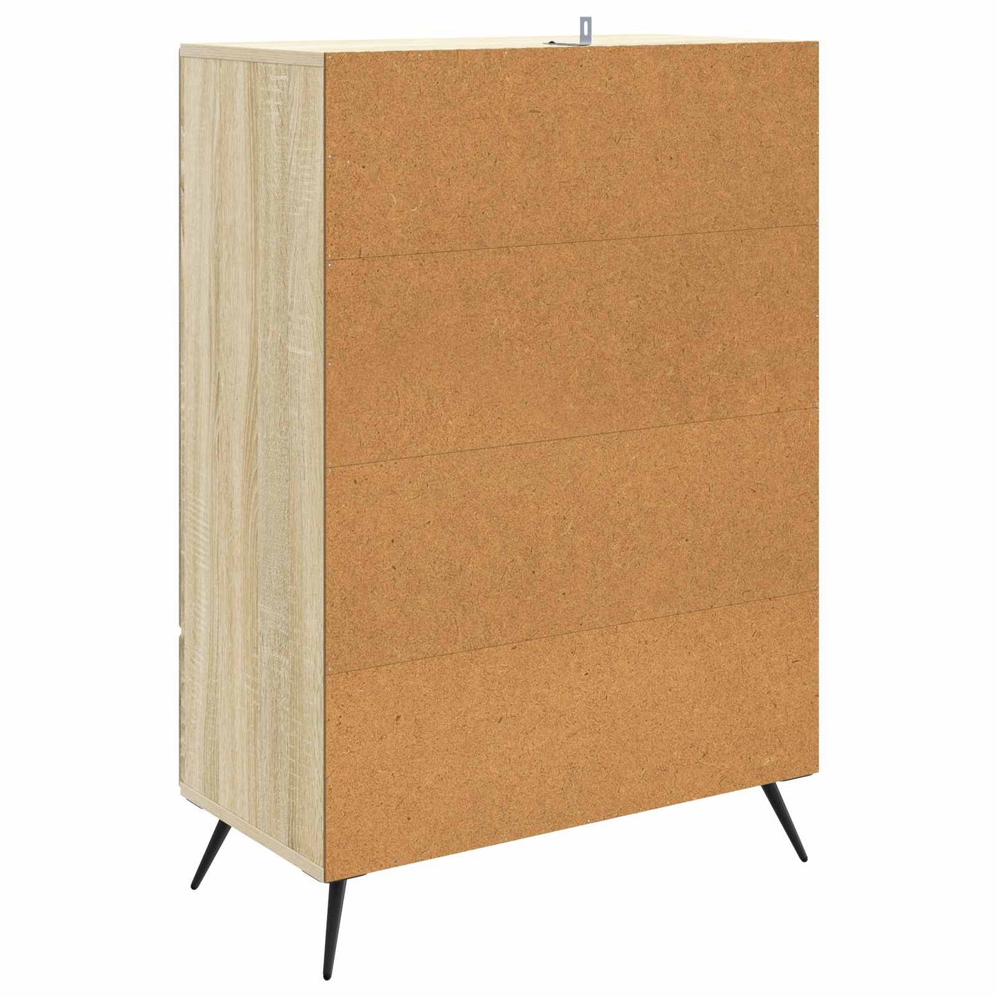 Sideboard med låda Sonoma-ek 66 x 34,5 x 95 cm Konstruerat trä