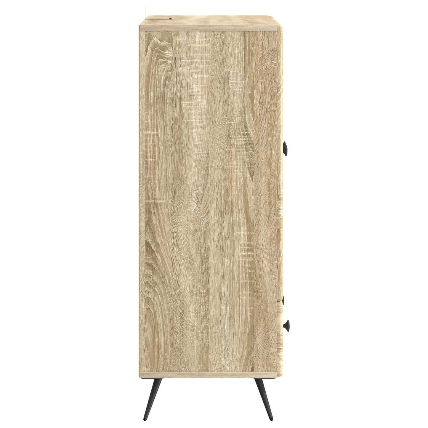 Sideboard med låda Sonoma-ek 66 x 34,5 x 95 cm Konstruerat trä