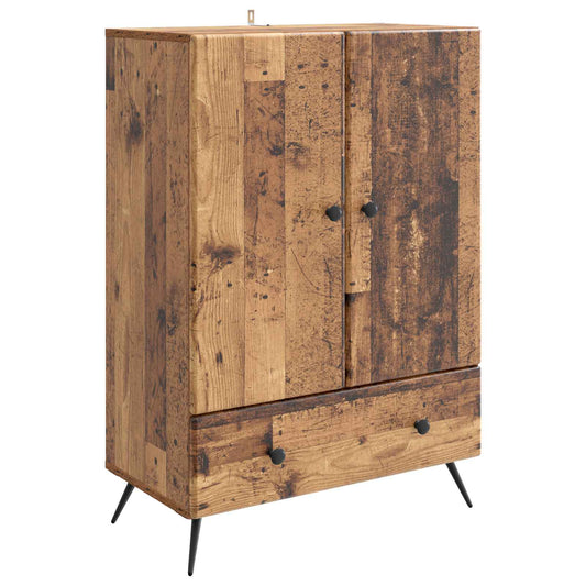 Sideboard Gammalt trä 66 x 34,5 x 95 cm Konstruerat trä