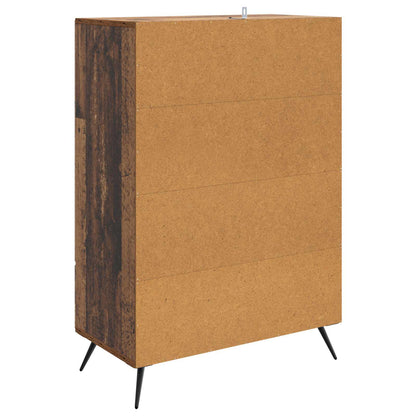 Sideboard Gammalt trä 66 x 34,5 x 95 cm Konstruerat trä